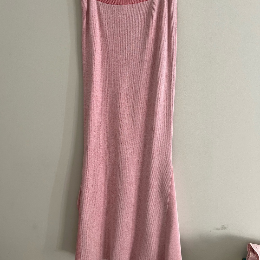 Stella McCartney Textured Ribbed Knit Midi Skirt - Picture 4 of 5